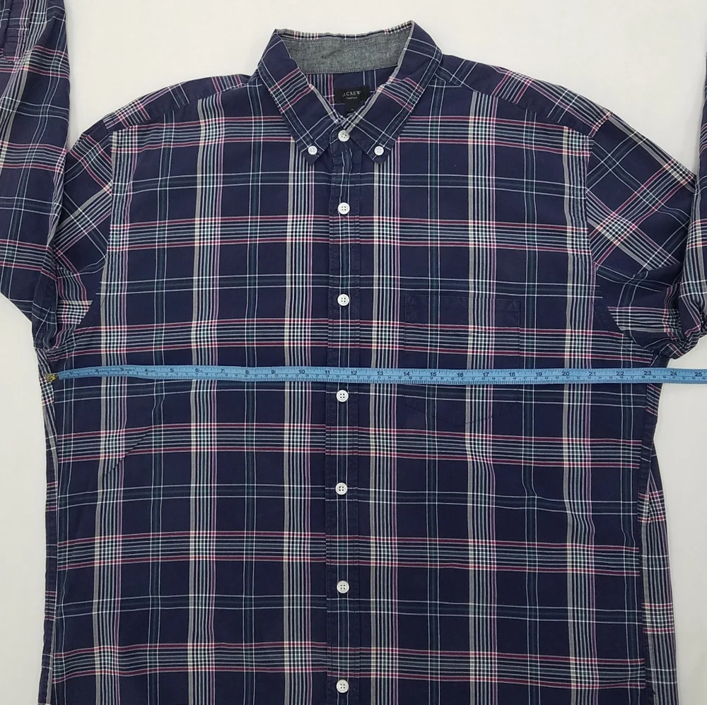 J. Crew Tartan Button Down Long Sleeve Plaid Shirt